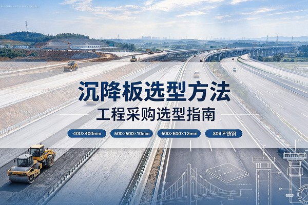 桐城沉降板选择方法