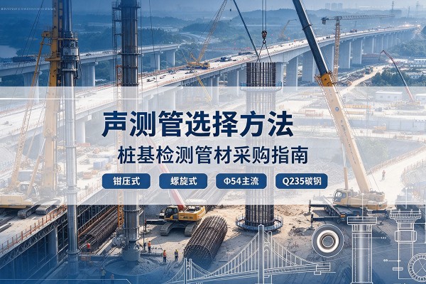 桐城声测管选型标准