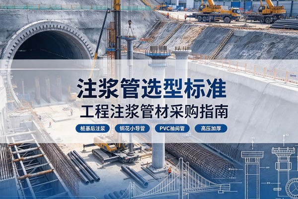 桐城注浆管选型标准