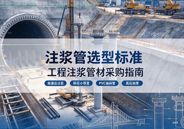 桐城注浆管选型标准